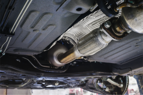 Vehicle exhaust components